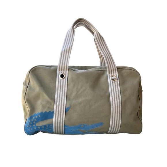 Lacoste Duffle Bag  Color Beige - Picture 3 of 8